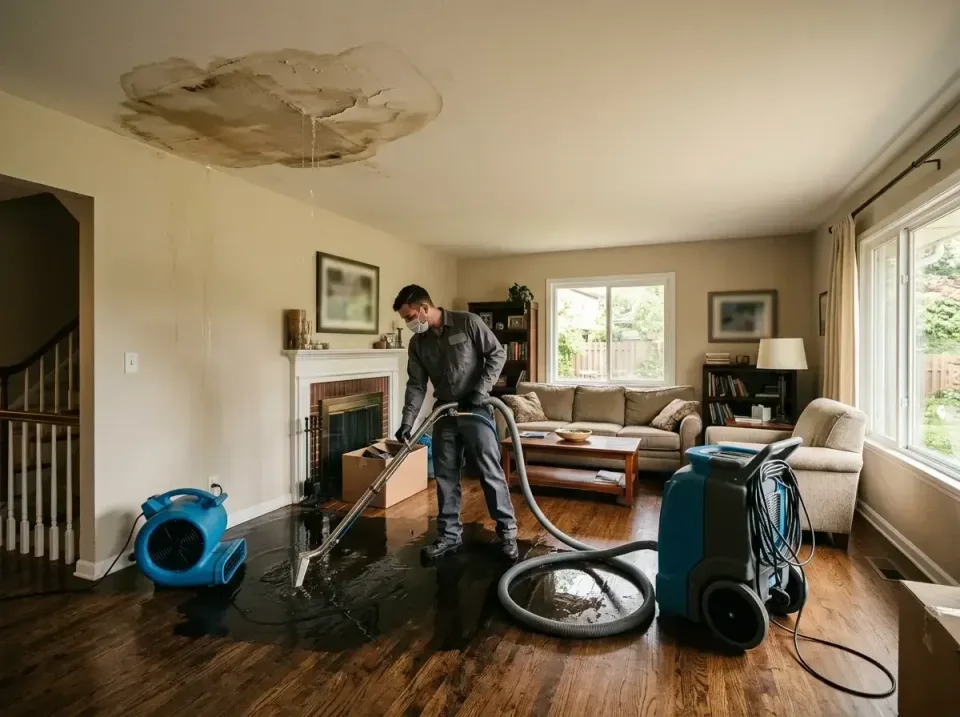 attic-pipe-burst-ceiling-drip-008 — frequently asked questions, Water Damage Restoration & Carpet Care in Twentynine Palms,…
